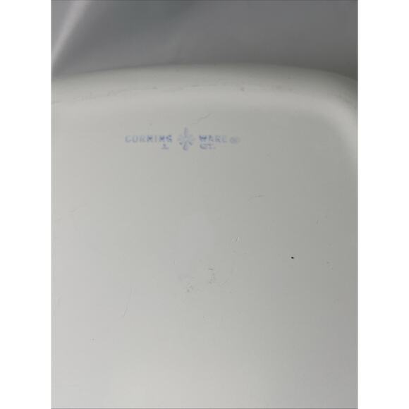 Vintage Corning Ware Blue Cornflower 1 Quart Casserole Dish A-1-B Without Lid - Picture 5 of 8